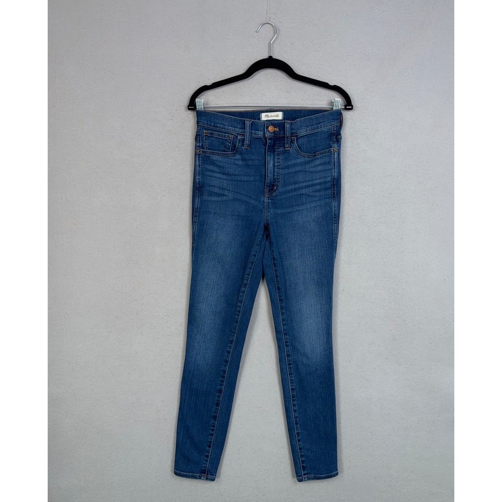 Madewell Jeans Womens 26 Blue Denim High Rise 10" Roadtripper Skinny Casual